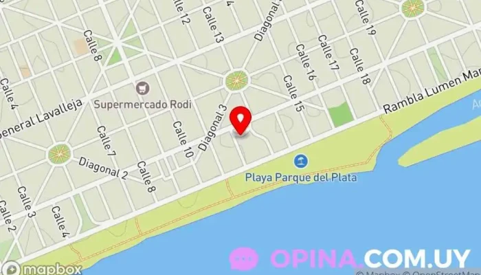 mapa de Juniors Boxing Parque del Plata Escuela de boxeo en Parque del Plata