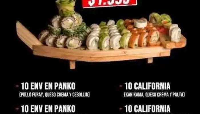 Kami Sushi -  Prado Menu - Montevideo