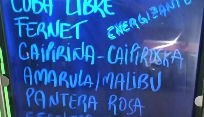 Karamba Chiveteria -  Menu - Barra del Chuy