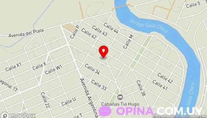 mapa de Kyusho Uruguay Escuela deportiva en Parque del Plata