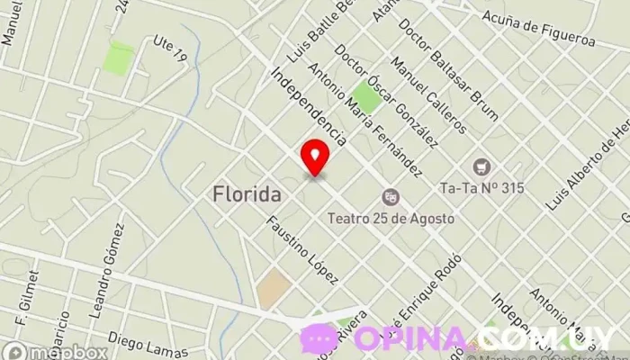 mapa de La Academia Centro educativo en Florida