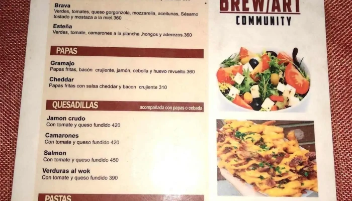 La Americana -  Menu - Punta del Este