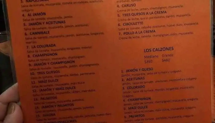 La Biennale -  Menu - Montevideo