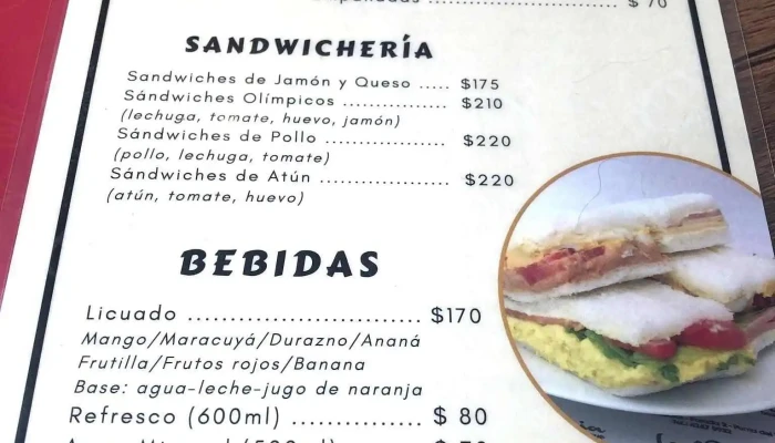 La Bizcocheria Boutique Menu - Punta del Este