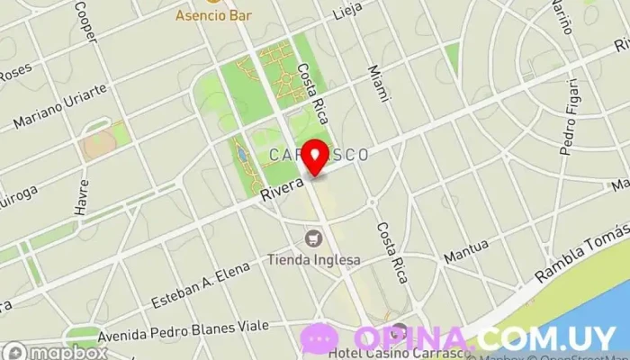 mapa de La Buonora Desarrollos - Proyectos inmobiliarios Urbanización en Montevideo