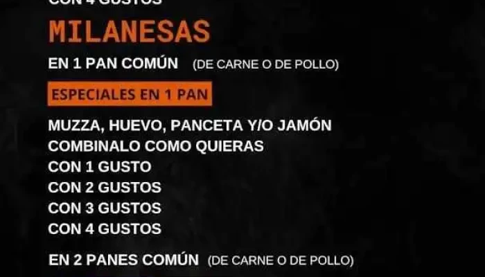 La Cachila De Pepe -  Menu - Florida