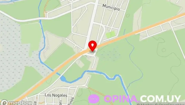 mapa de La Canaria Casa rural en Col. del Sacramento