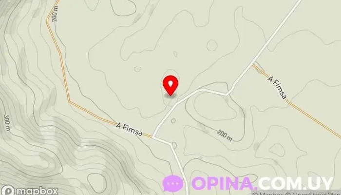 mapa de La chacra Casa rural en Tranqueras