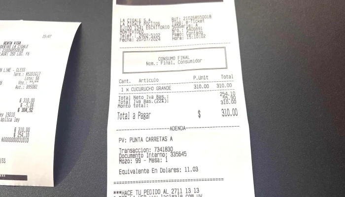 La Cigale -  Comentario 4 - Montevideo