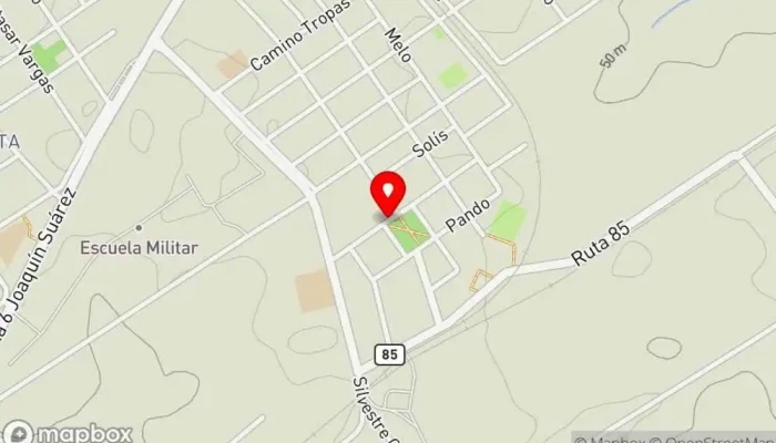 mapa de La cocina del Club Restaurante en Toledo