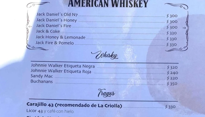 La Criolla -  Comentario 3 - Montevideo