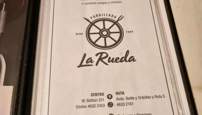 La Estacion Menu - Tacuarembó