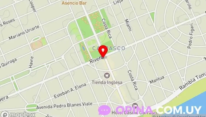 mapa de La Farola Salón Papelería Comercio en Montevideo