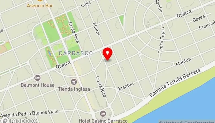 mapa de La Linda Panadería y Café Cafetería, Panadería, Pastelería en Montevideo