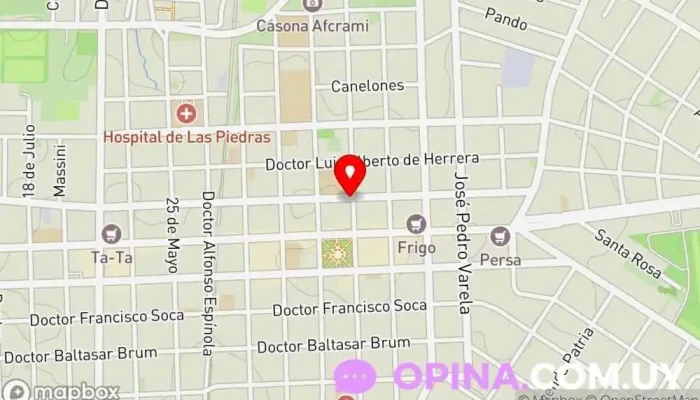 mapa de La Madriguera Librería en Santa Lucía