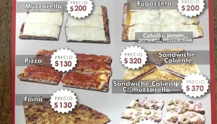 La Musa -  Menu - Montevideo