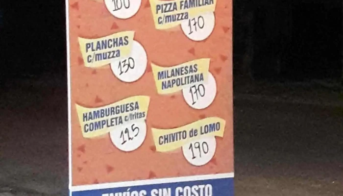 La Nueva Caserita -  Menu - Salto