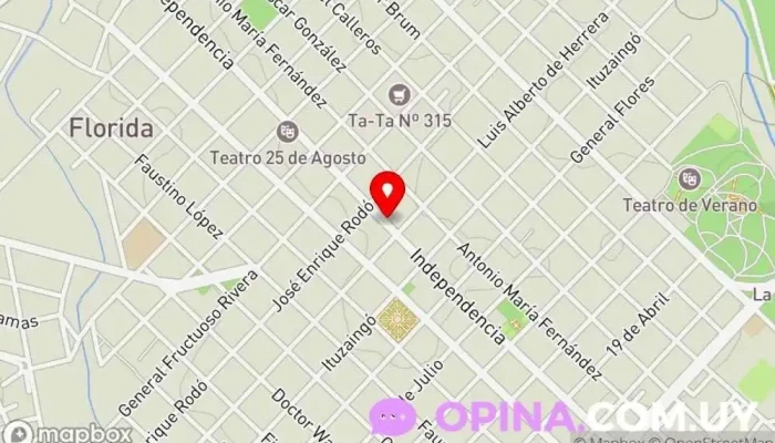 mapa de La Papelería Papelería en Florida