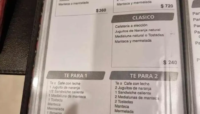 La Pasiva Pocitos -  Menu - Montevideo