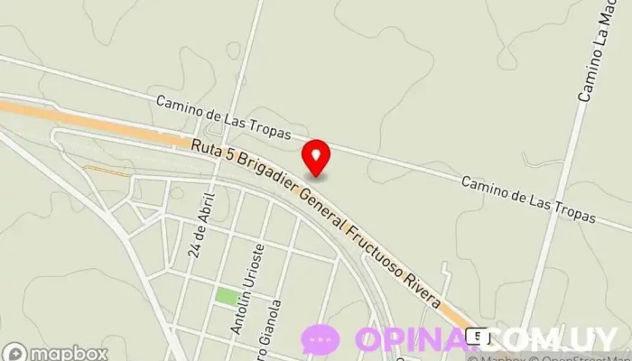 mapa de La pendería  en Florida