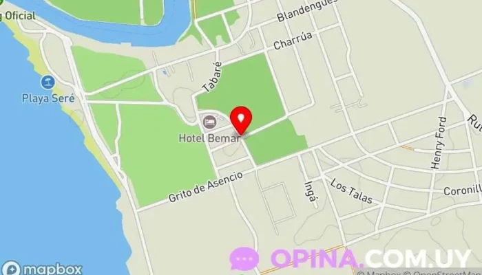 mapa de La Picada Agencia de alquiler de alojamientos para vacaciones en Carmelo