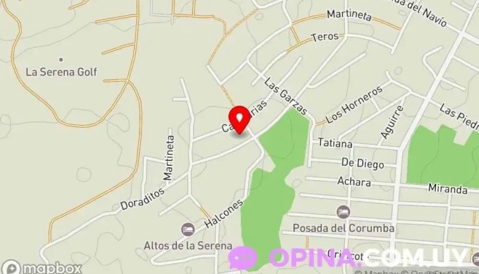 mapa de La Serena Concept Empresa de construcción, Administrador de la propiedad en La Paloma