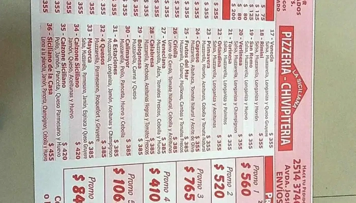 La Siciliana -  Pizzeria Del Propietario - Montevideo