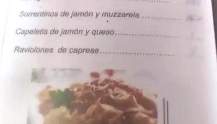 La Tahona -  Menu - Solís de Mataojo