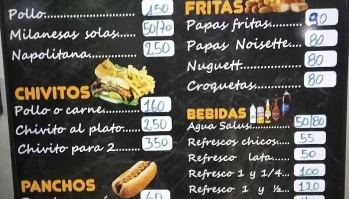 La Vasca -  Menu - Santa Rosa