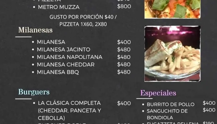 La Ventanita De Jacinto -  Menu - San Luis