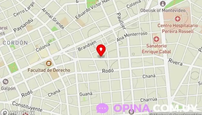 mapa de Laboratorio Montevideo Laboratorio de análisis clínicos en Montevideo