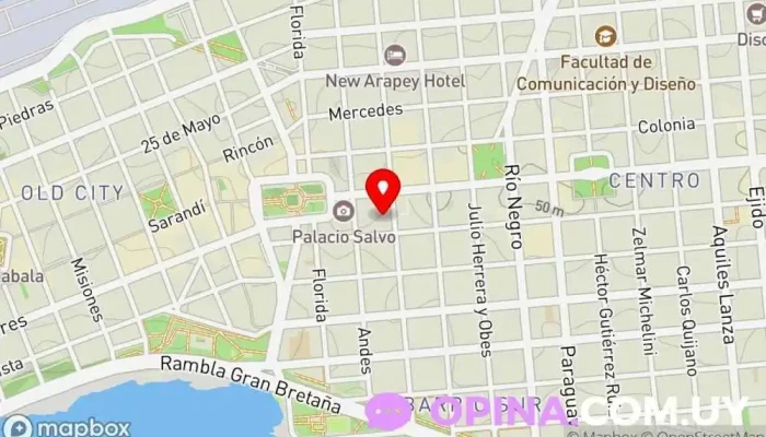 mapa de LAD - Libros A Demanda Agencia de apuestas, Impresora digital, Imprenta en Montevideo