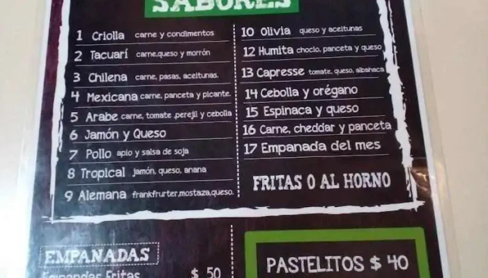 Las Arachanitas -  Menu - Melo