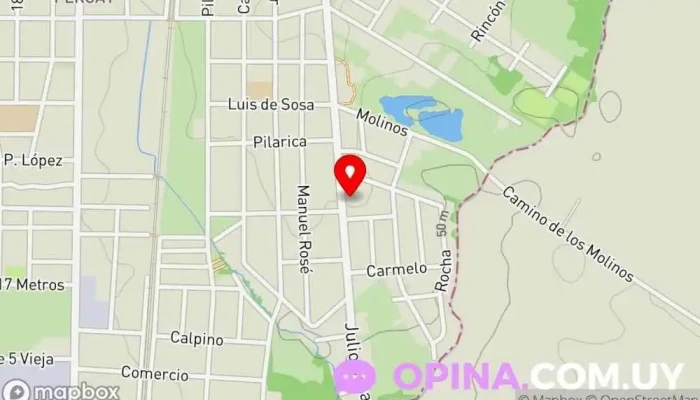 mapa de LAS PUERTAS DE DA VINCI Librería en Las Piedras