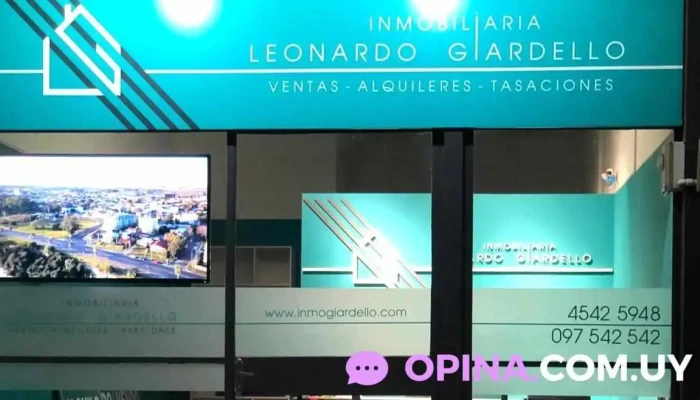 Leonardo Giardello Inmobiliaria -  Comentarios - Carmelo