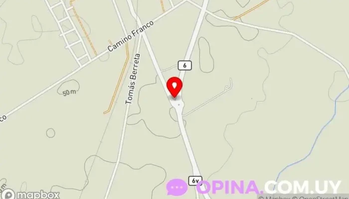 mapa de Letras de Sauce Centro cultural en Sauce