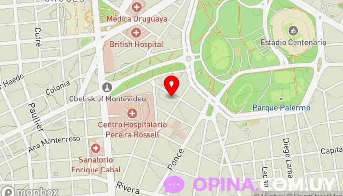 mapa de Librería Aquileo SRL Tienda de libros jurídicos, Librería religiosa en Montevideo