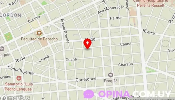 mapa de Librería del Mercado Librería en Montevideo