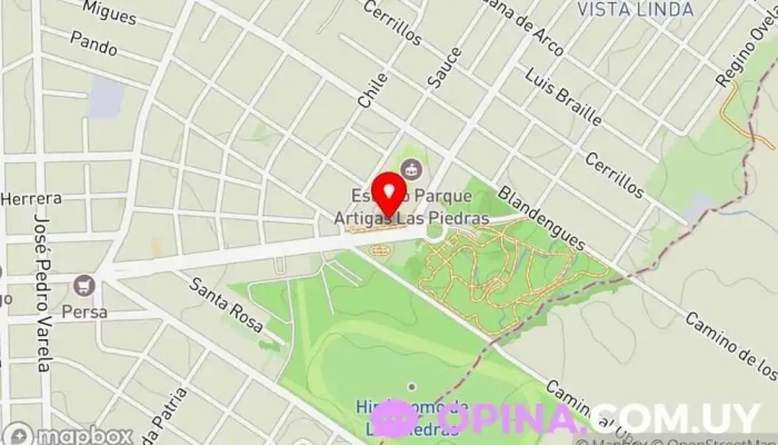 mapa de Librería El Virrey Librería en Las Piedras