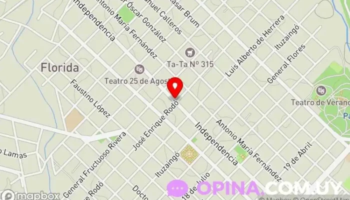 mapa de Librería Ele de libros Librería en Florida