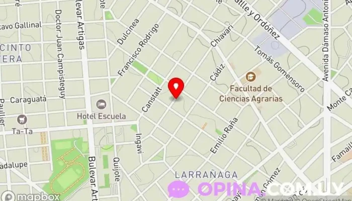 mapa de Librería Osolibros Librería en Montevideo