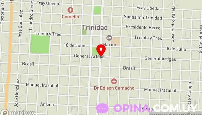 mapa de Librería y Papelería Book 21 Papelería, Librería en Trinidad