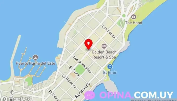 mapa de Libros Outlet Librería en Punta del Este