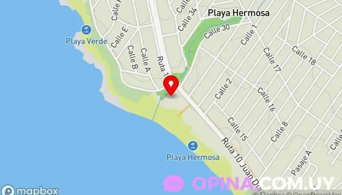 mapa de Licenciatura en Medios Audiovisuales de Bellas Artes. IENBA - UdelaR Escuela universitaria en Playa Hermosa