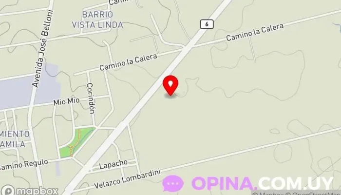 mapa de Liceo Espigas Escuela en Montevideo