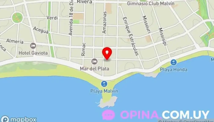 mapa de Lider Inmobiliaria Agencia inmobiliaria en Montevideo