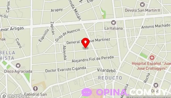 mapa de Lighthouse English Academia de inglés en Montevideo