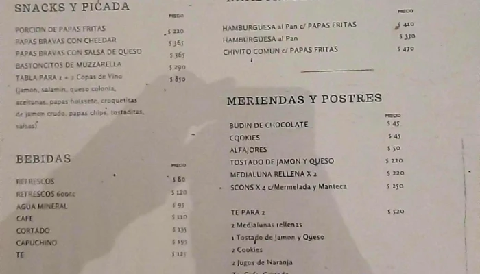 Lisandro Cafe Snack Comentario 8 - Montevideo