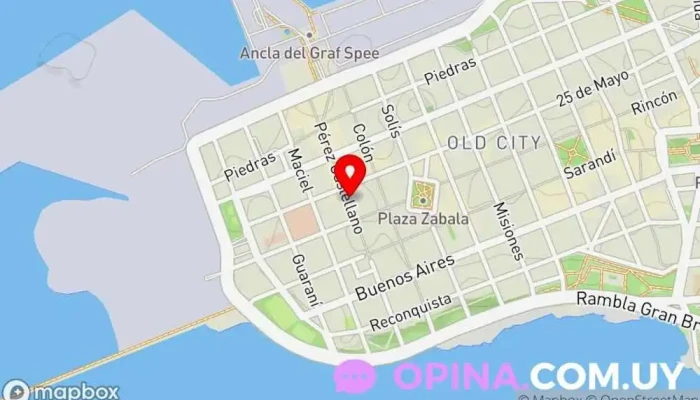 mapa de Literata Libros Librería en Montevideo