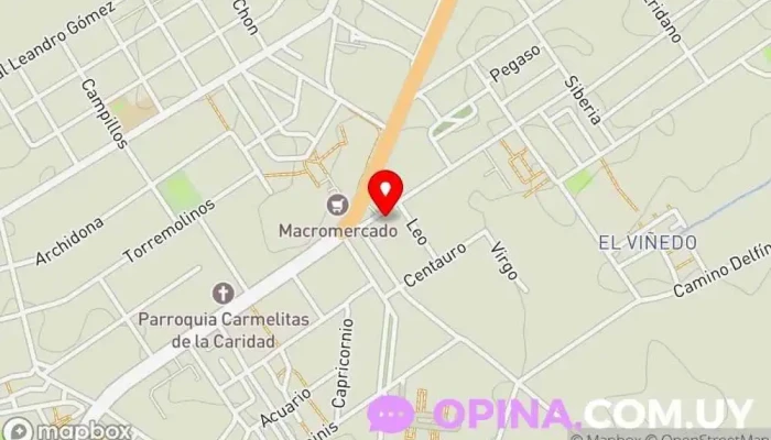 mapa de LM Negocios Inmobiliarios Agentes inmobiliarios en Montevideo